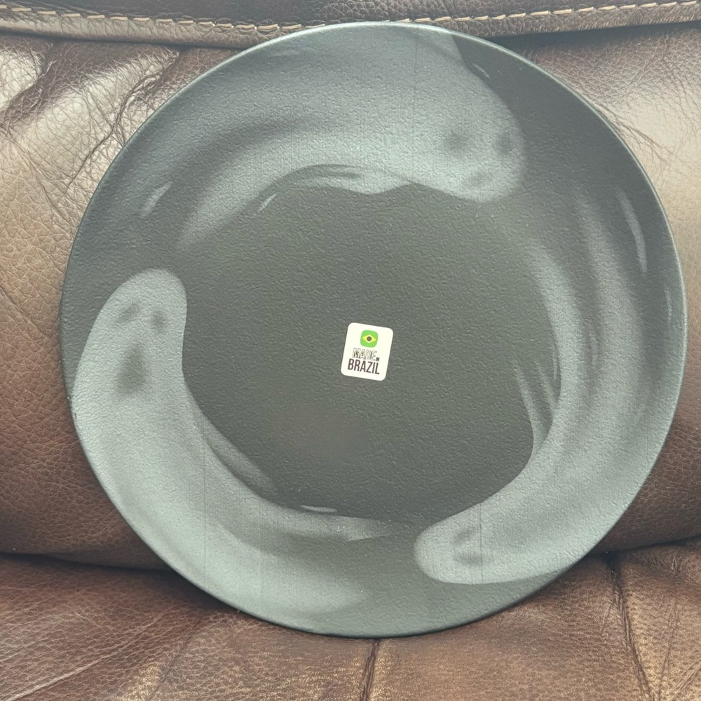 Flying Ghosts Stoneware Halloween Dinner Plate